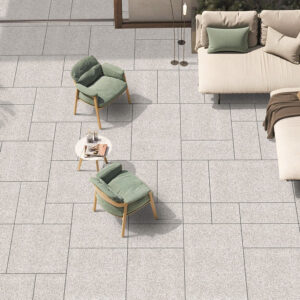 Silver Grey Granite Porcelain - 21.60 SQM - 20mm - 900x600 - Single Size - 40 Slabs - Outdoor Paving Tiles